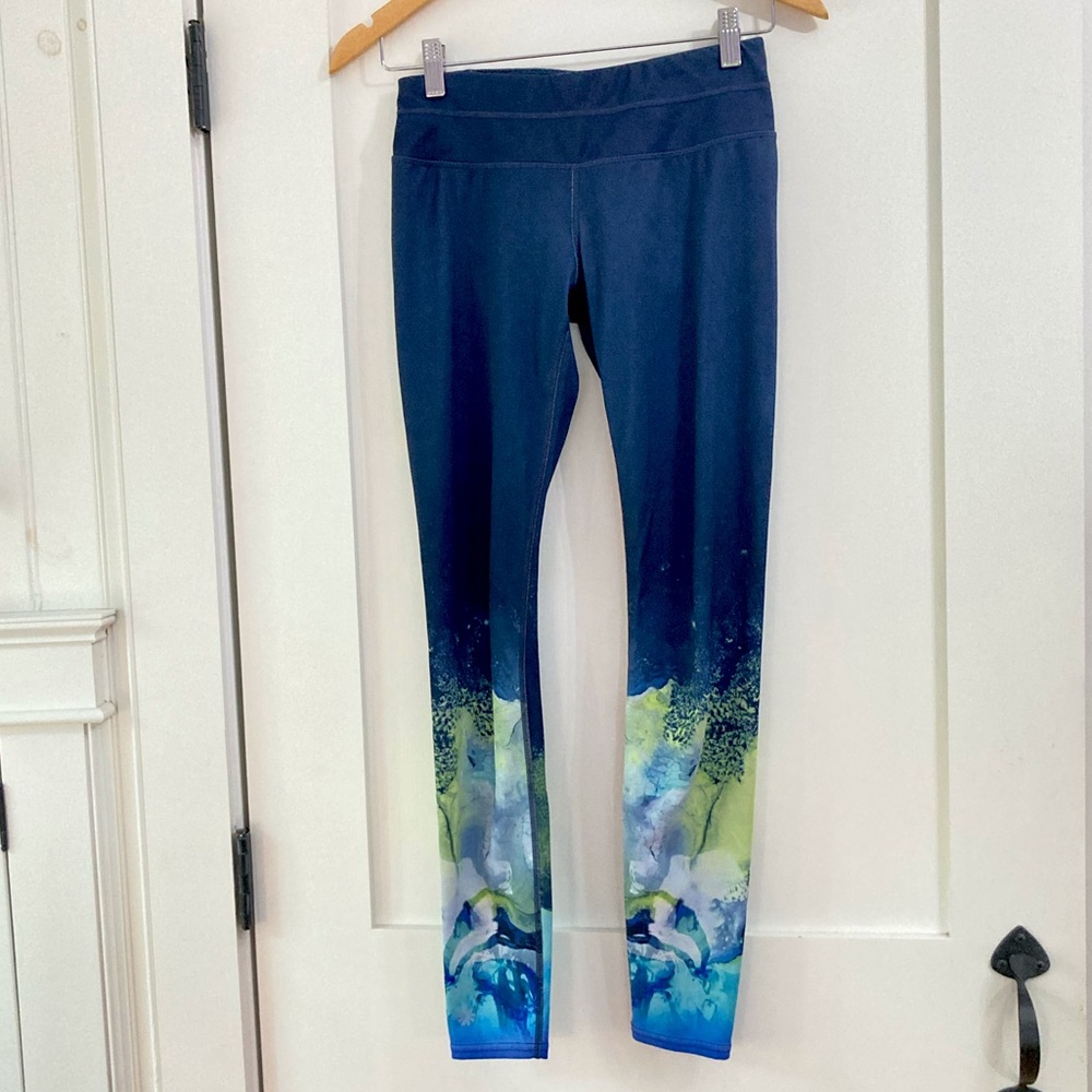 Athleta Sonar Color Splash Leggings